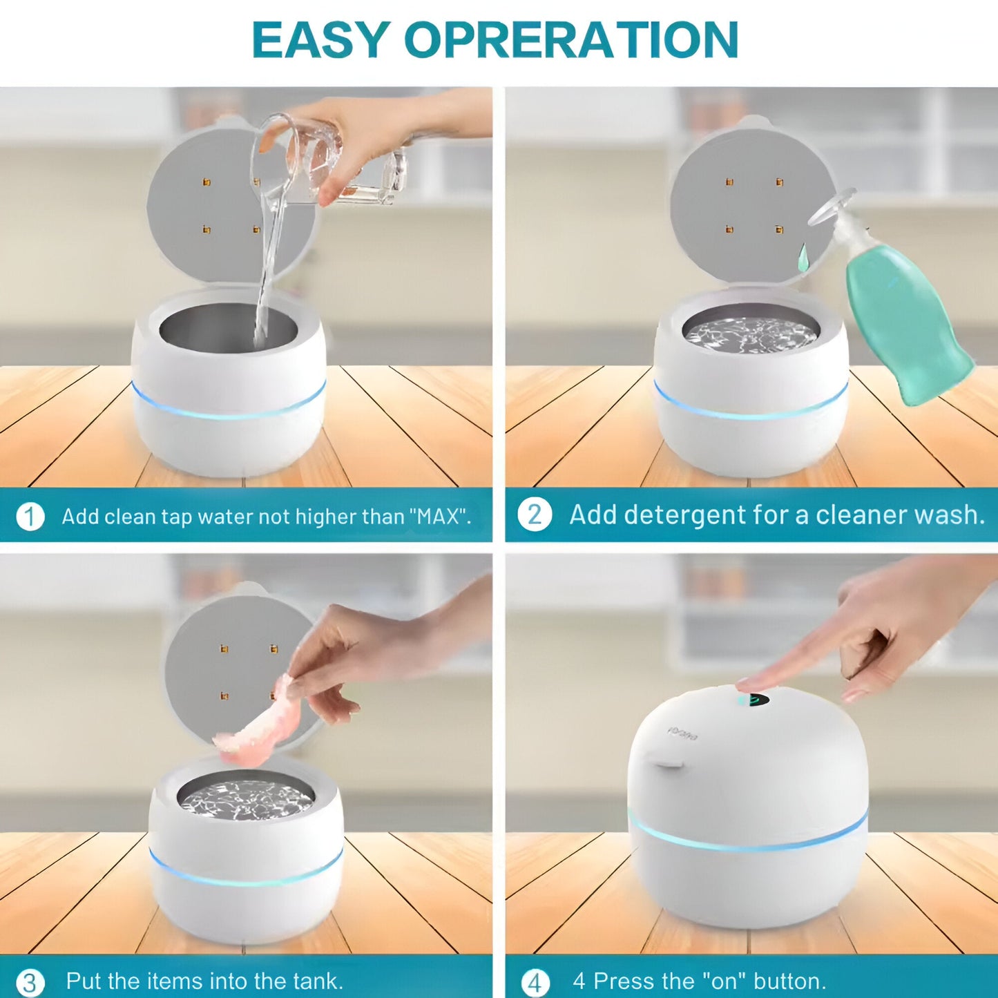 Proqora Dental™ – Ultrasonic Multi-Purpose Cleaner