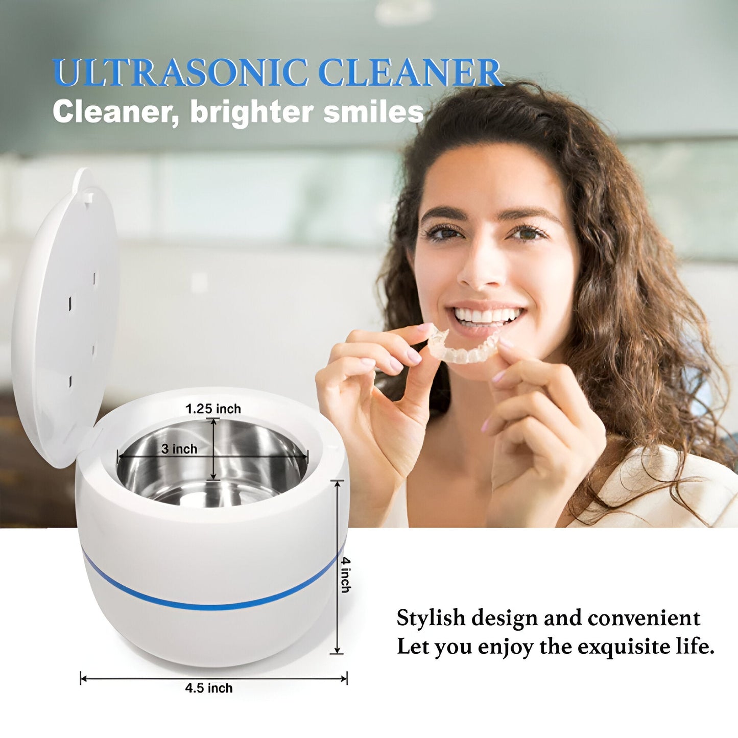 Proqora Dental™ – Ultrasonic Multi-Purpose Cleaner