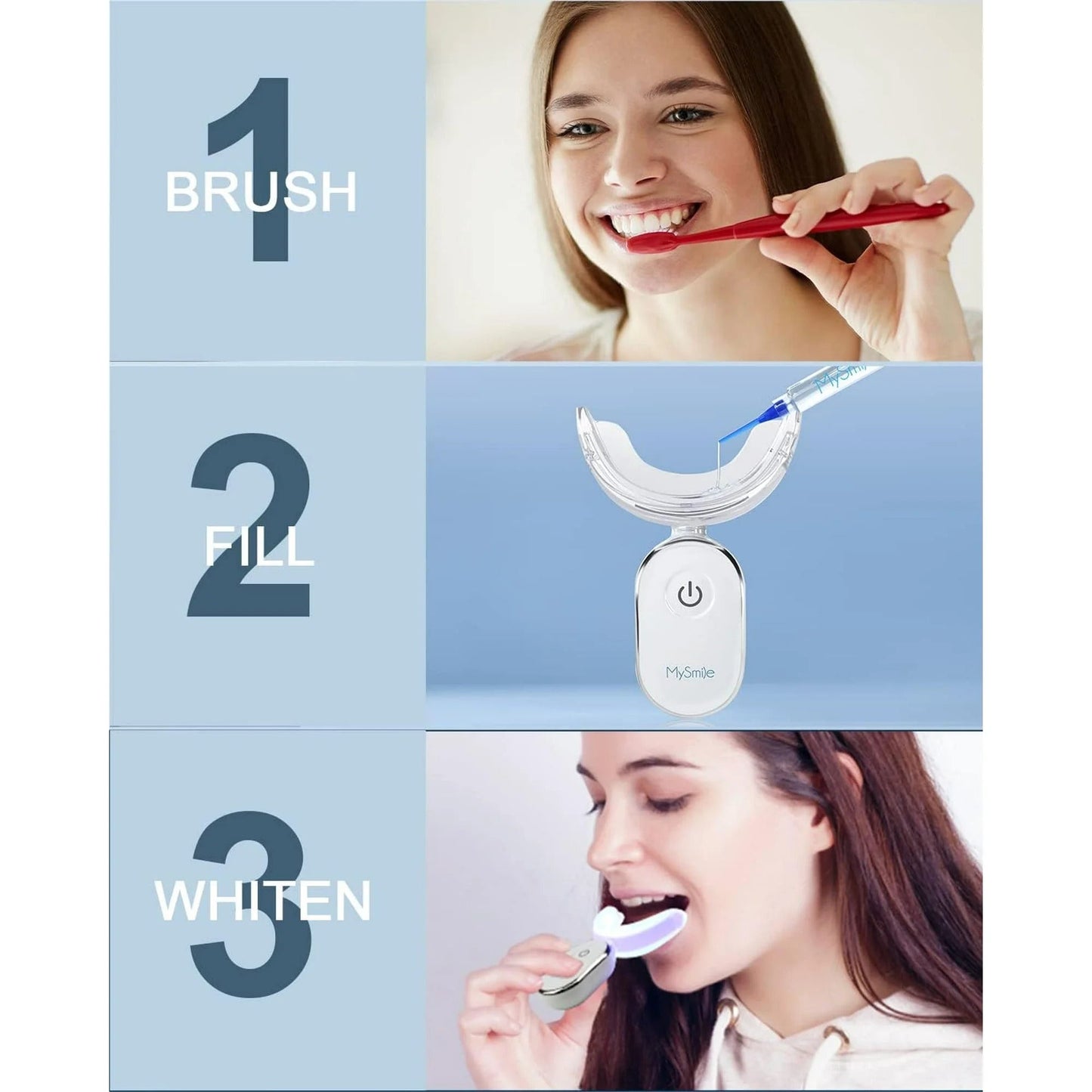 proqoradental™ Pro LED Teeth Whitening Kit – Reveal Your Brightest Smile