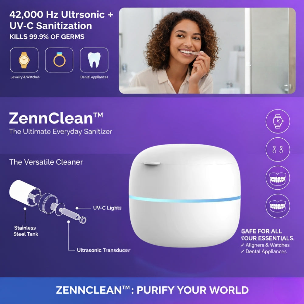 Proqora Dental™ – Ultrasonic Multi-Purpose Cleaner